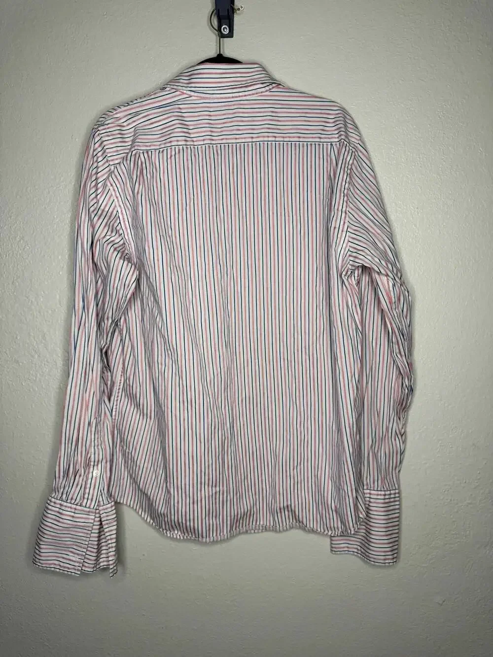 Abercrombie & Fitch Muscle Fit Striped Long Sleeve Button Down Shirt XXL